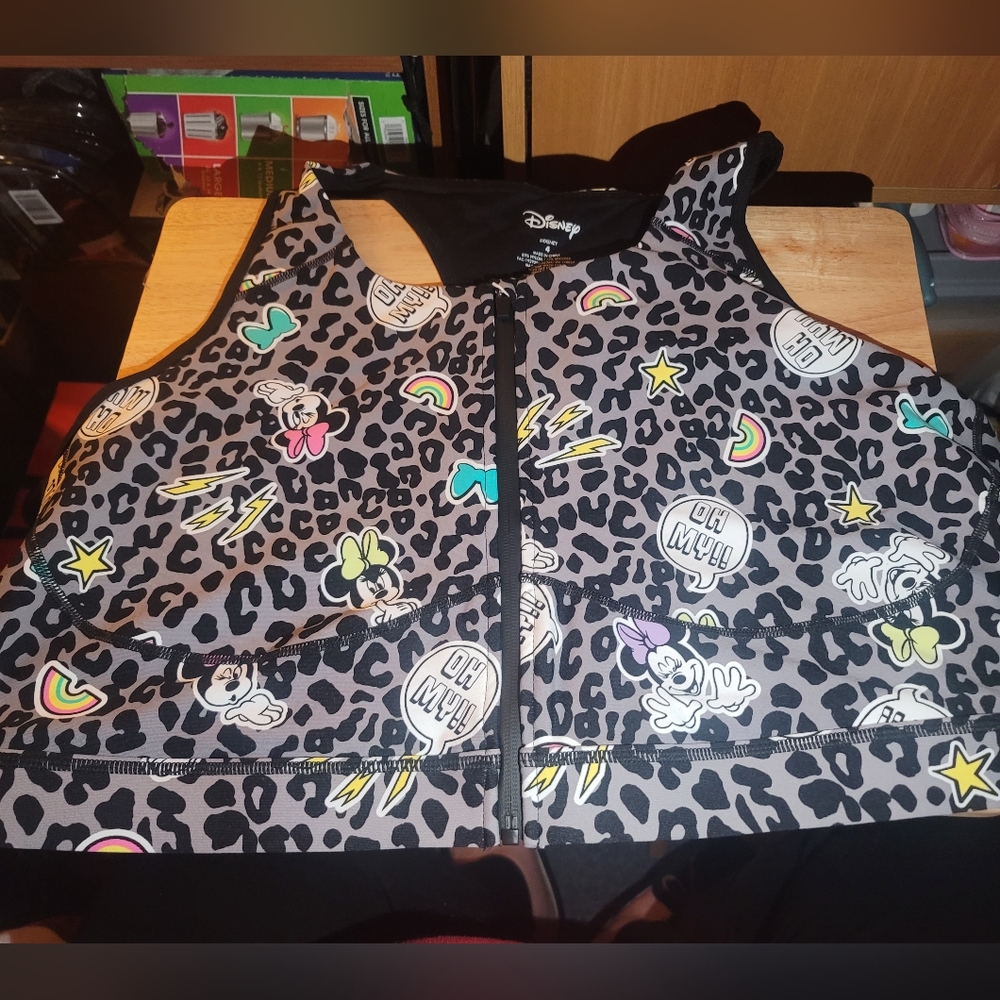 Torrid minnie mouse sports bra